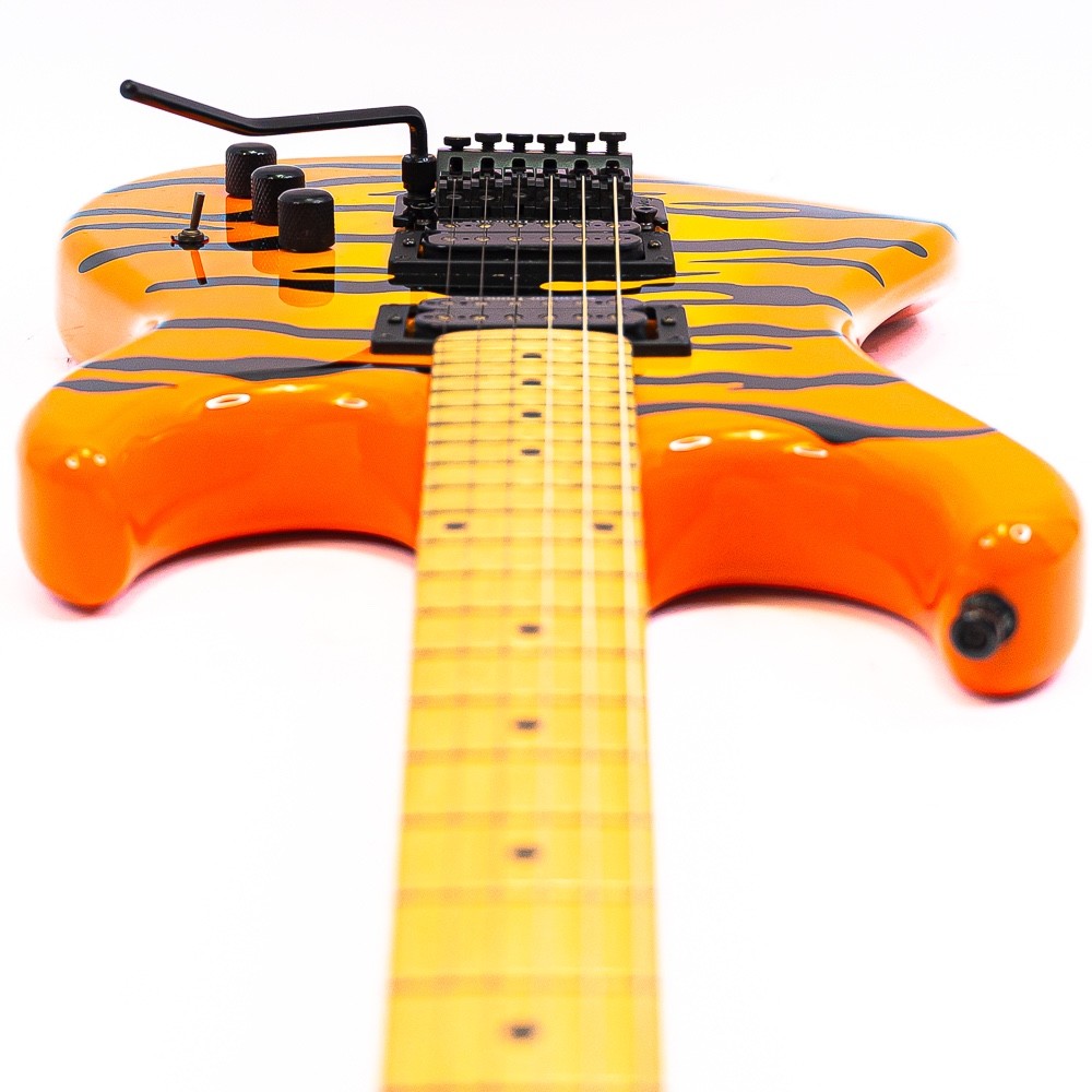 2011 Kramer Pacer Vintage Electric Guitar – Tiger Finish – Floyd Rose