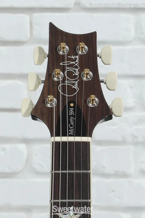 PRS McCarty Singlecut 594 10-Top Electric Guitar – Black Gold Wraparound Burst