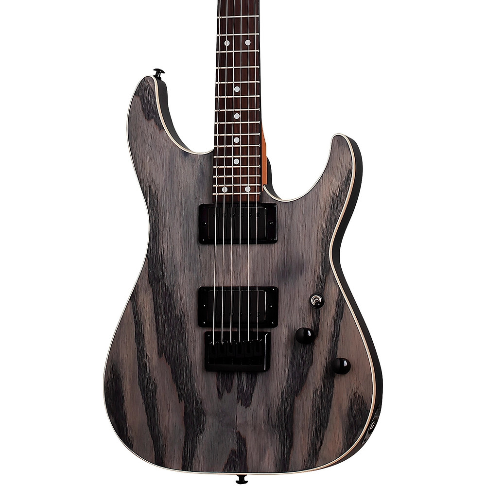 Schecter Guitar Research C1 Standard Electric Guitar Charcoal Satin