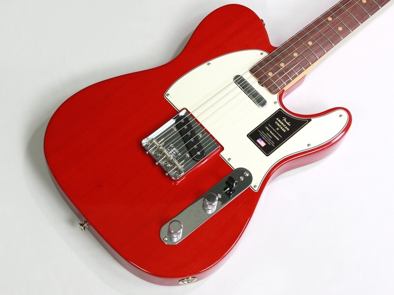 Fender American Vintage II 1963 Telecaster Crimson Red Transparent from JAPAN