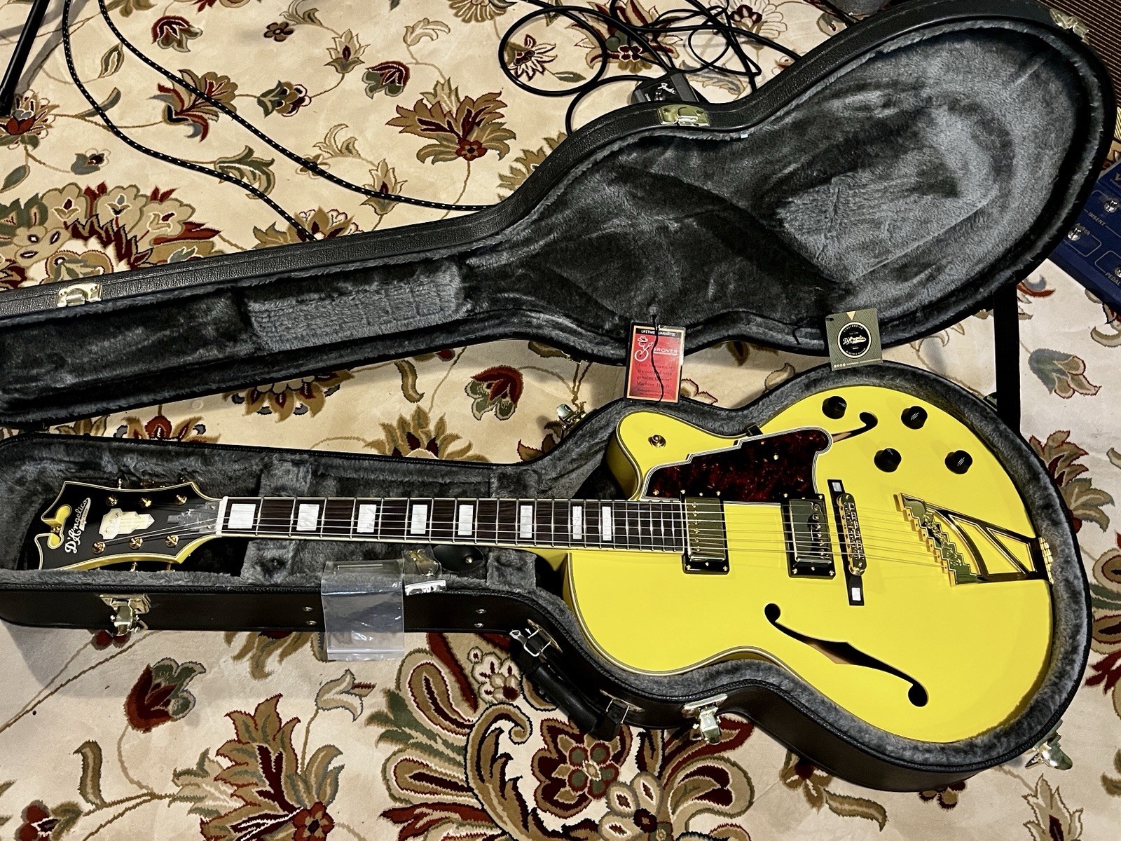 D’Angelico Deluxe DH Special Edition Hollowbody Electric Guitar