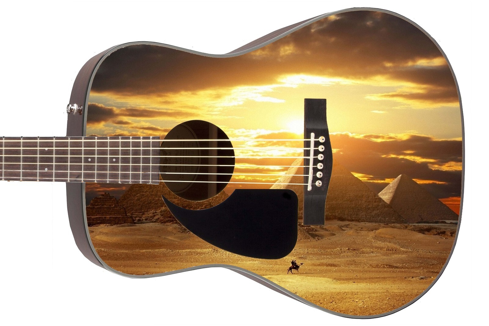 Guitar/Bass Skin Axe Wrap Re Skin Vinyl Wrap Decal Sticker When in Egypt 006