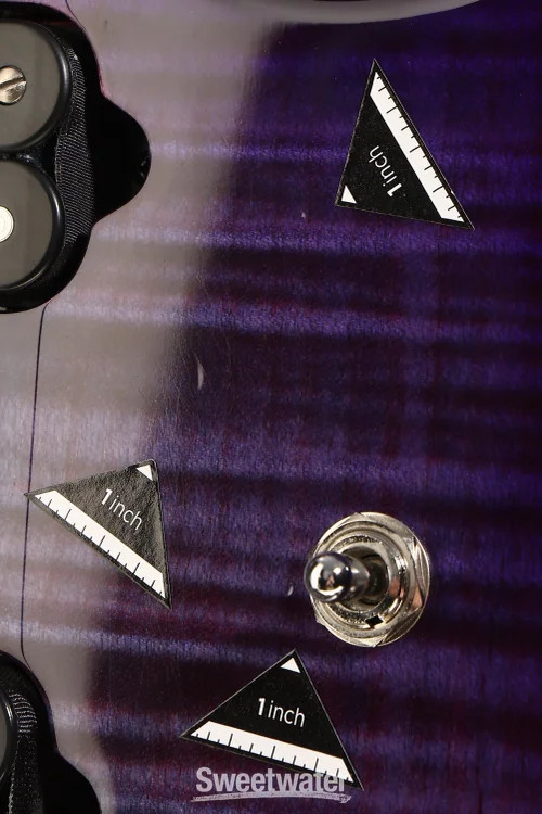 Ernie Ball Music Man JP15 Electric Guitar – Purple Nebula Flame