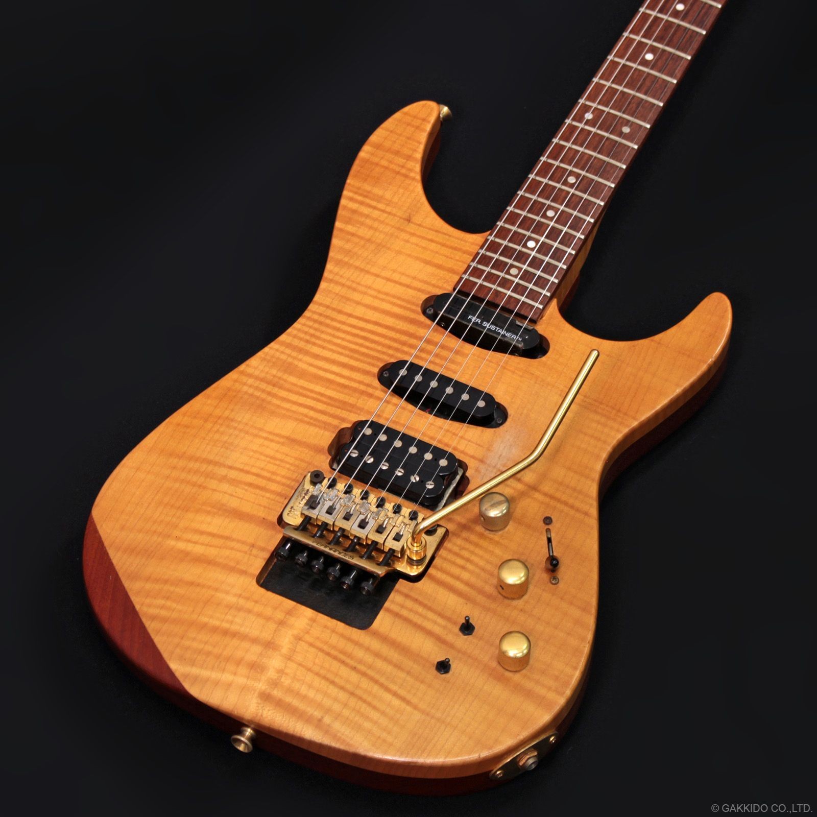 Fernandes FR-150S Style Electric Guitar Sustainer SSH MIJ Tremolo With Gig Bag