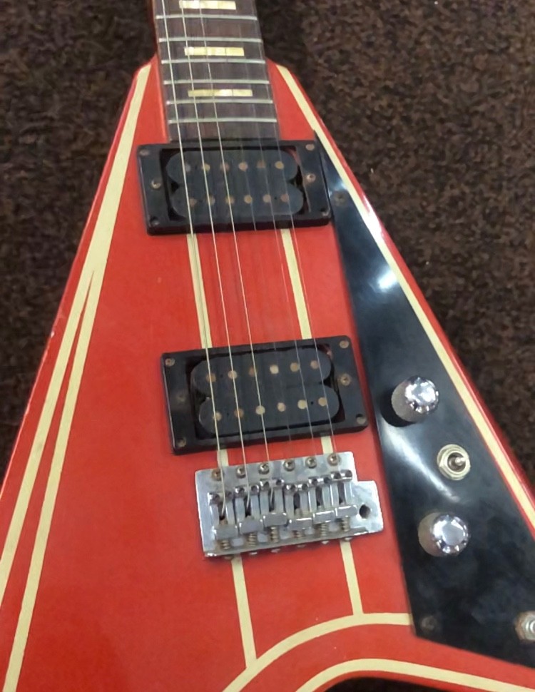 Hondo H770 Formula 1 Electric Vintage Project Guitar – As Is – As shown!