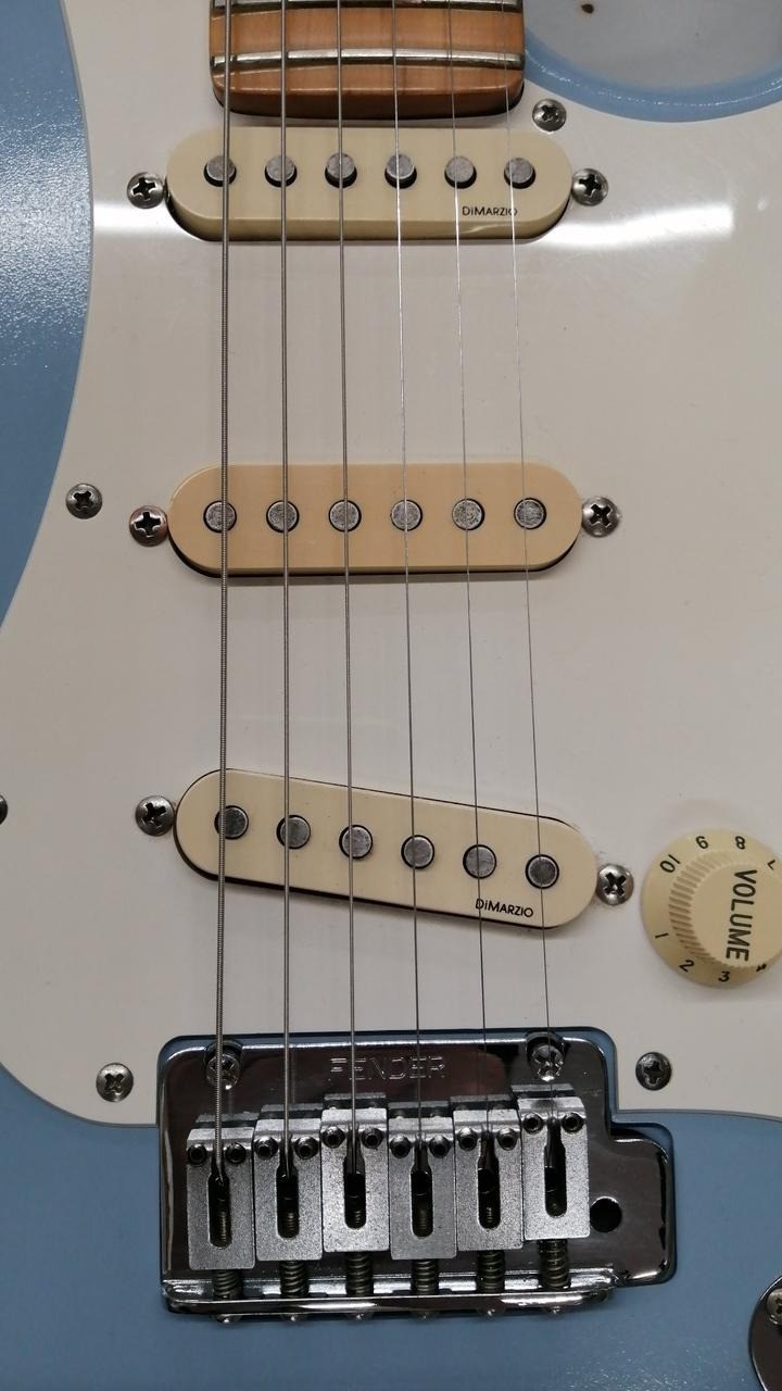Fender Japan STM-75DM Stratocaster Blue Made in Japan 1989-1990 Electric Guitar