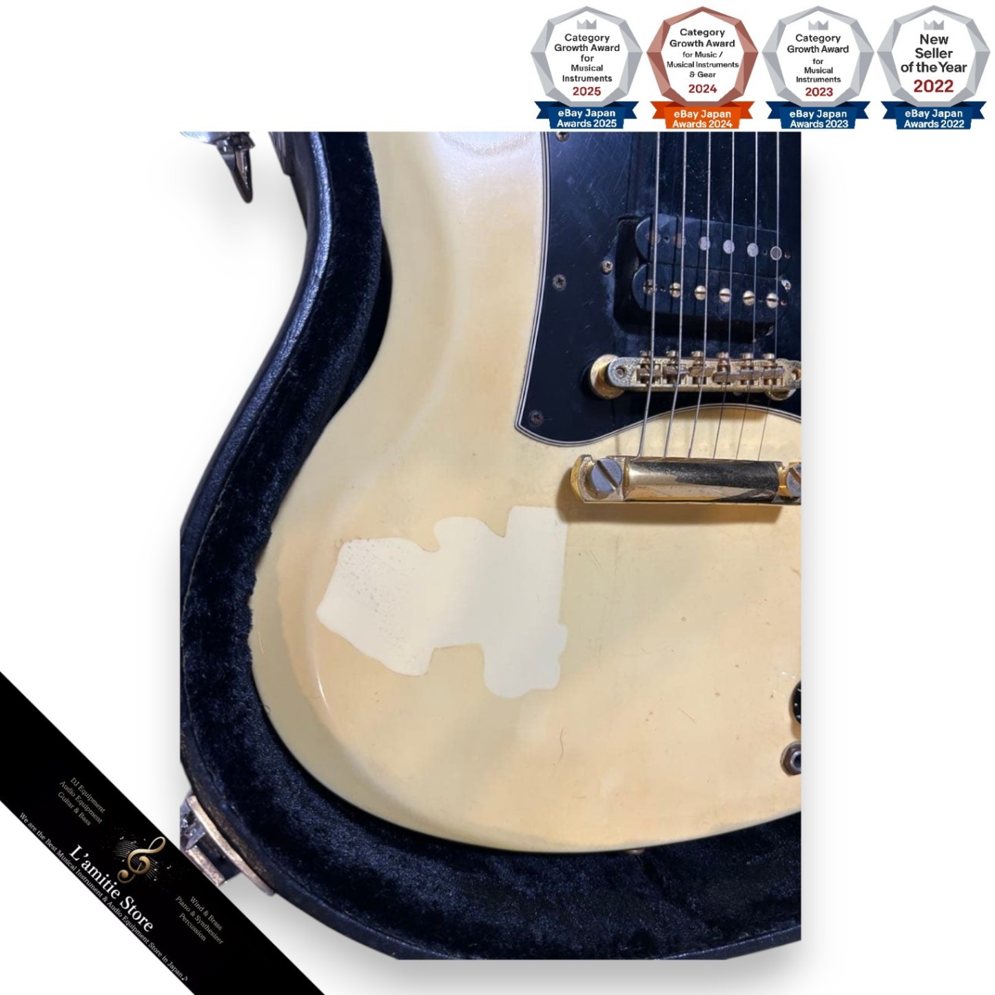 Gibson SG Electric Guitar Cream 2000 USA HamBackers Condition