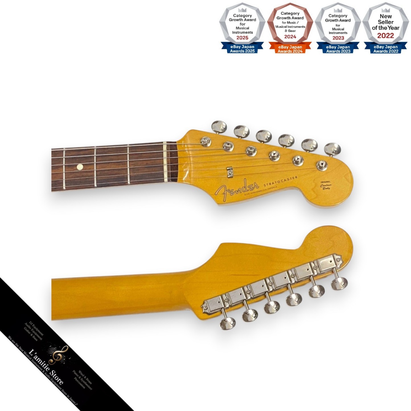 Fender Japan Classic Series 60S Stratocaster 3TS Electric Guitar Maple Neck