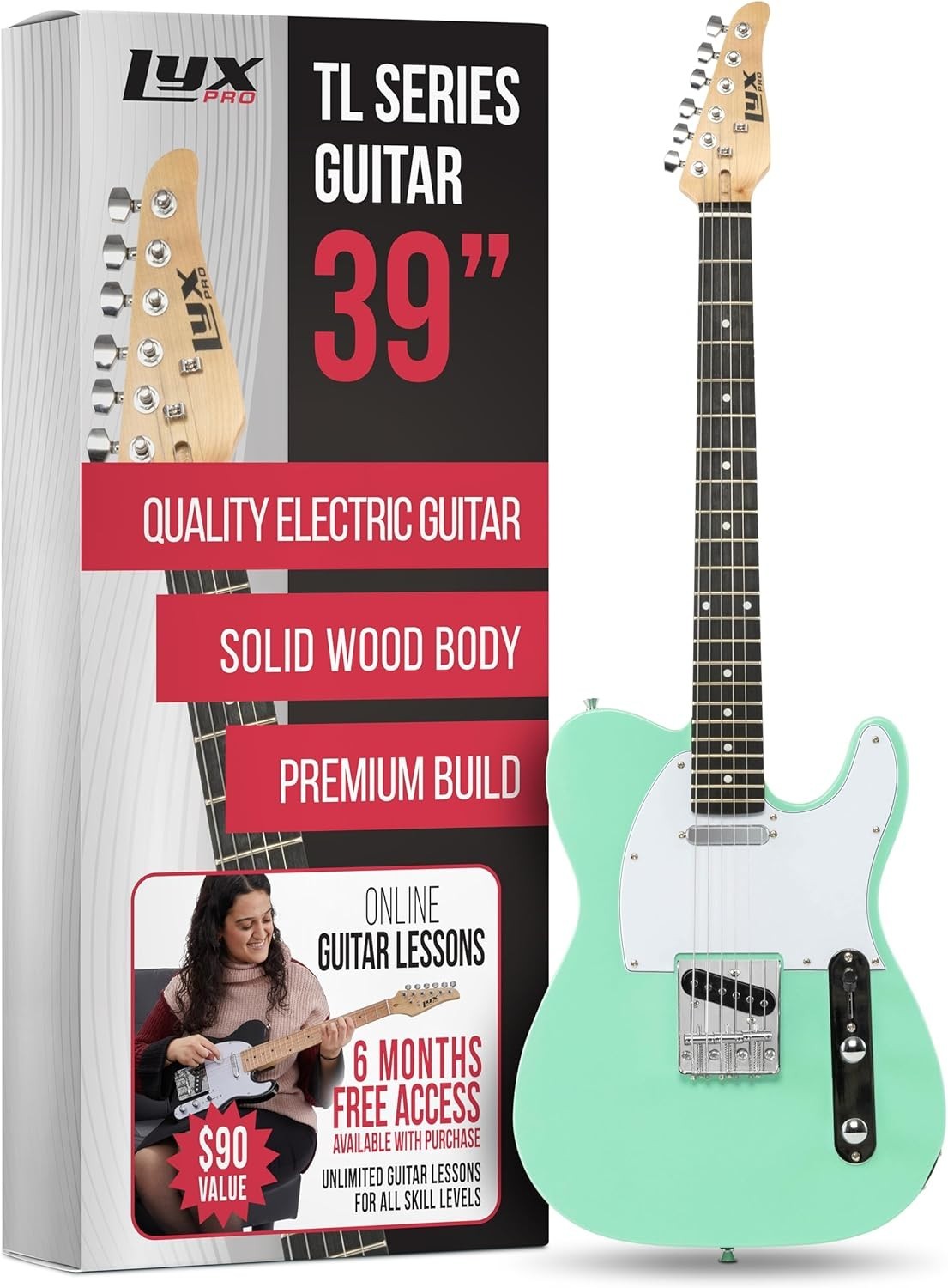 Professional Electric Guitar with Accessories#//