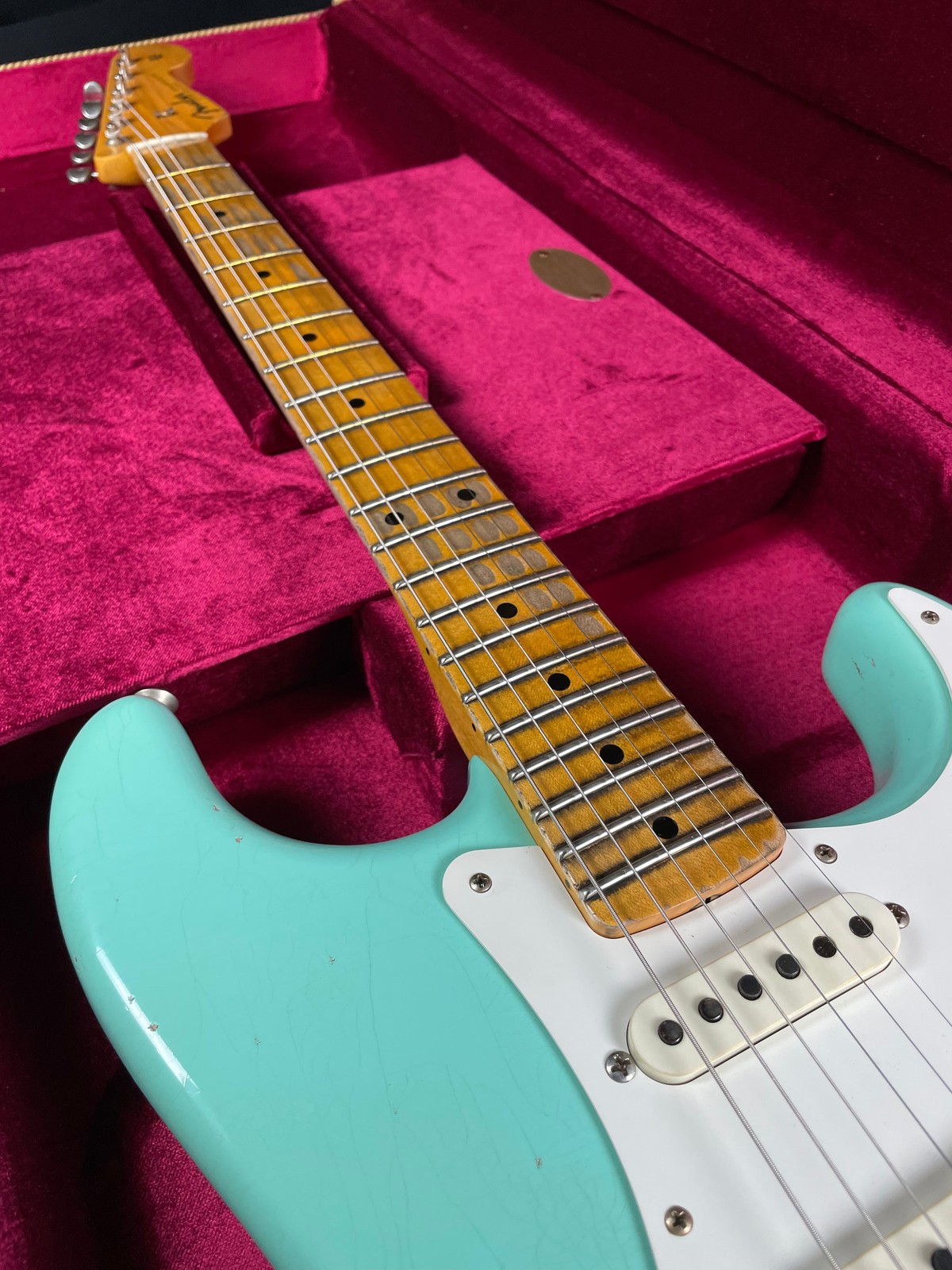 Fender Custom Shop Limited Fat ’50s Strat Relic – Faded Aged Sea Foam Green