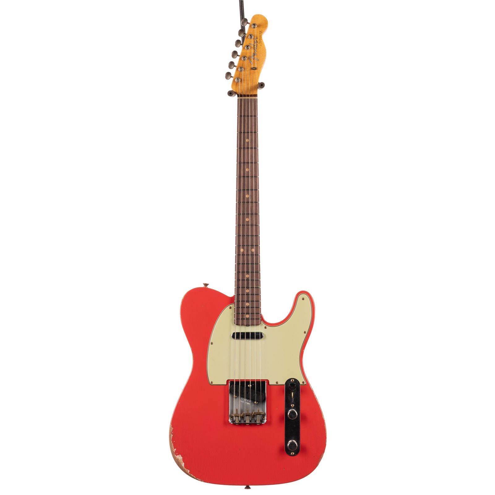 Fender Custom Shop 1963 Telecaster Relic Aged Fiesta Red (218)