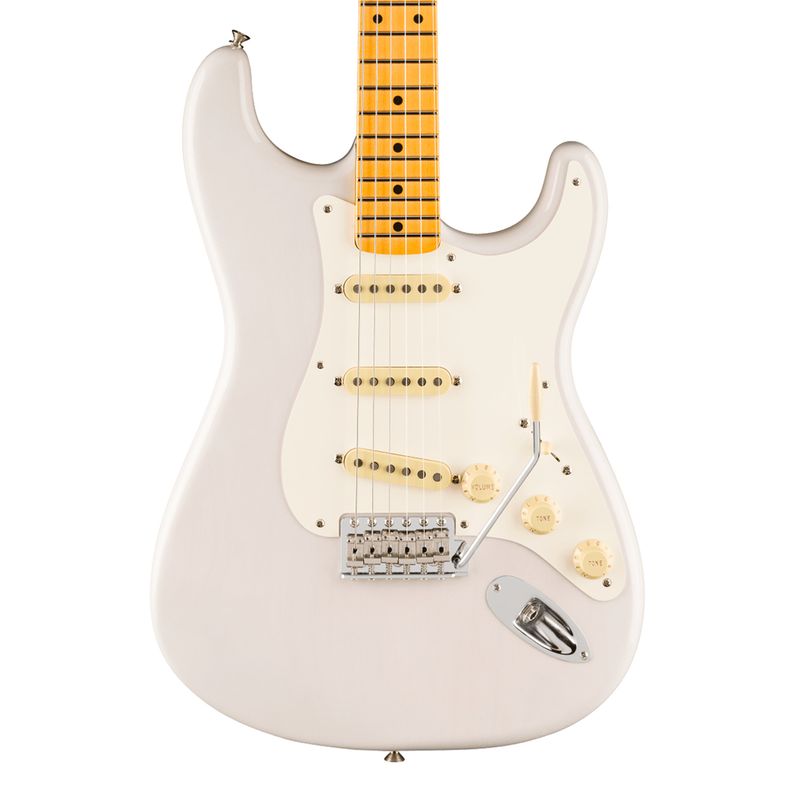 Fender Eric Johnson Stratocaster Maple – White Blonde w/ Maple FB
