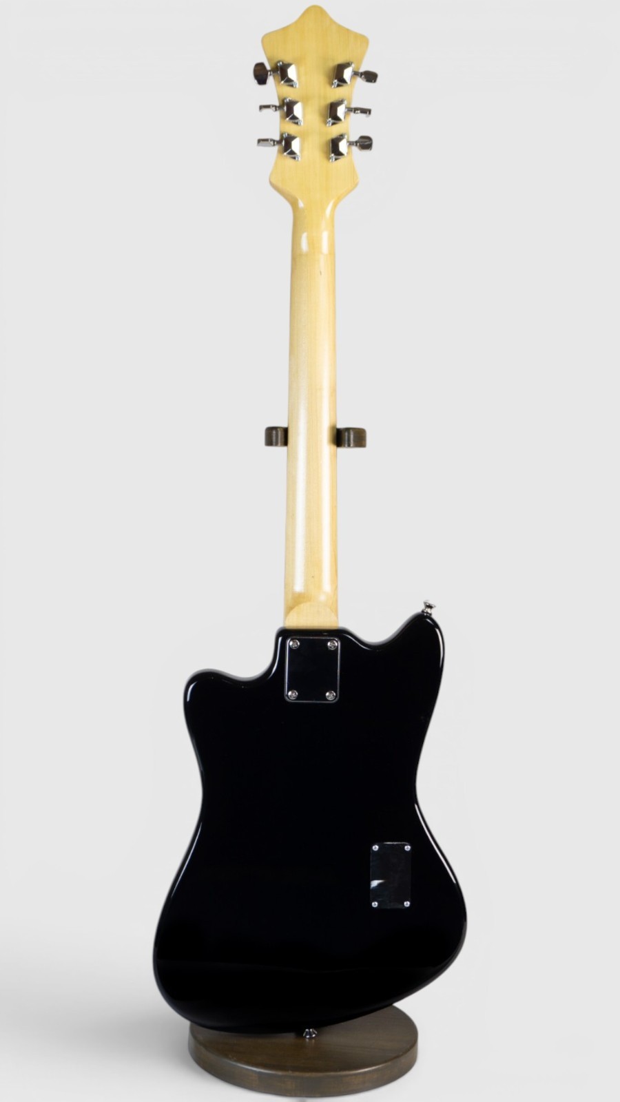 Borisov Style Custom Electric Guitar Onboard Germanium Fuzz Soviet Black
