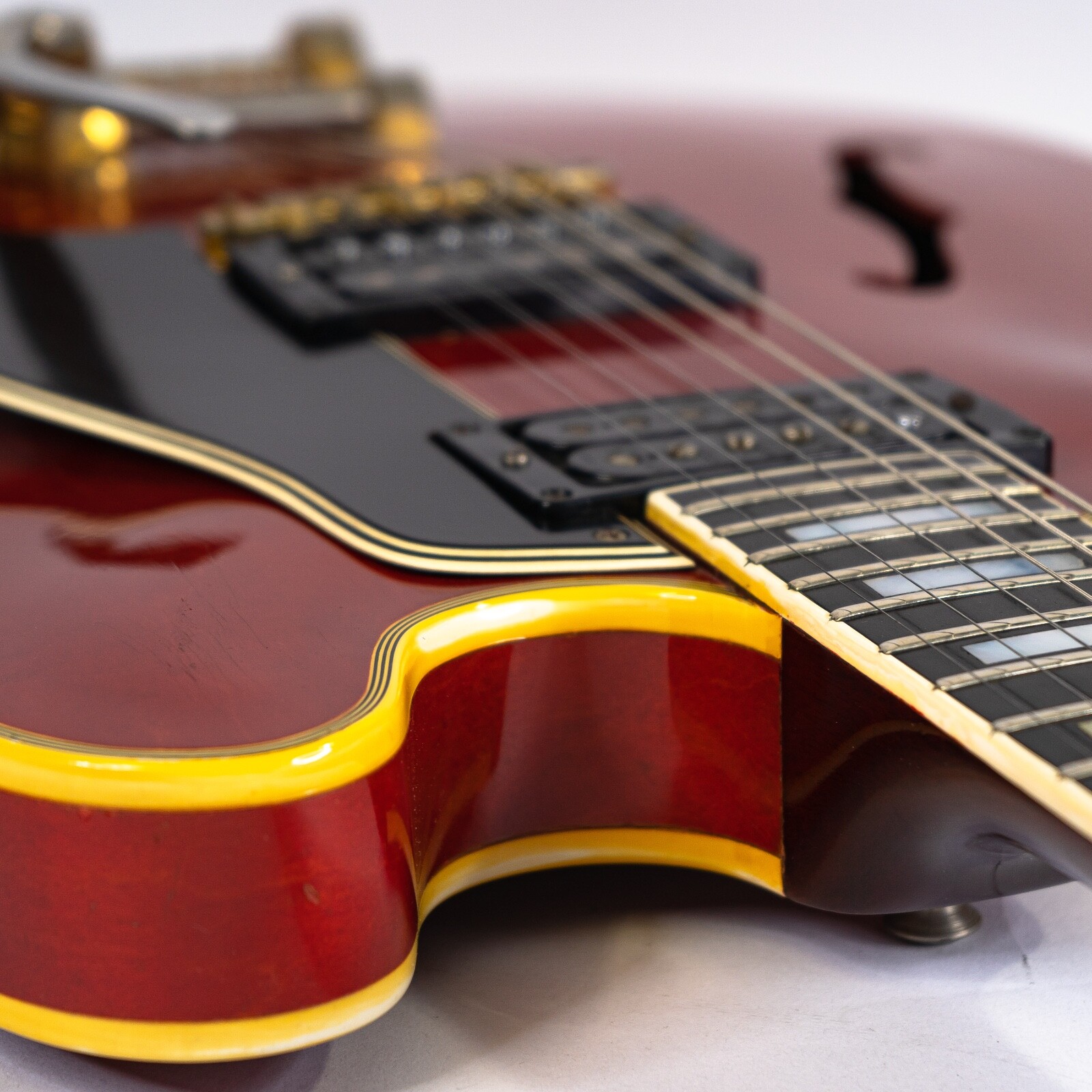 1960 Gibson ES-355 TD Cherry Mono w/ Factory Bigsby, Period-Correct HSC