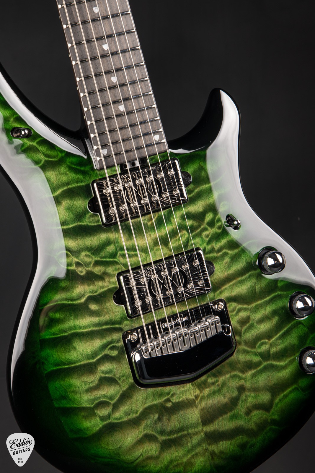 Ernie Ball Music Man BFR Majesty 7 – Malachite #9/50