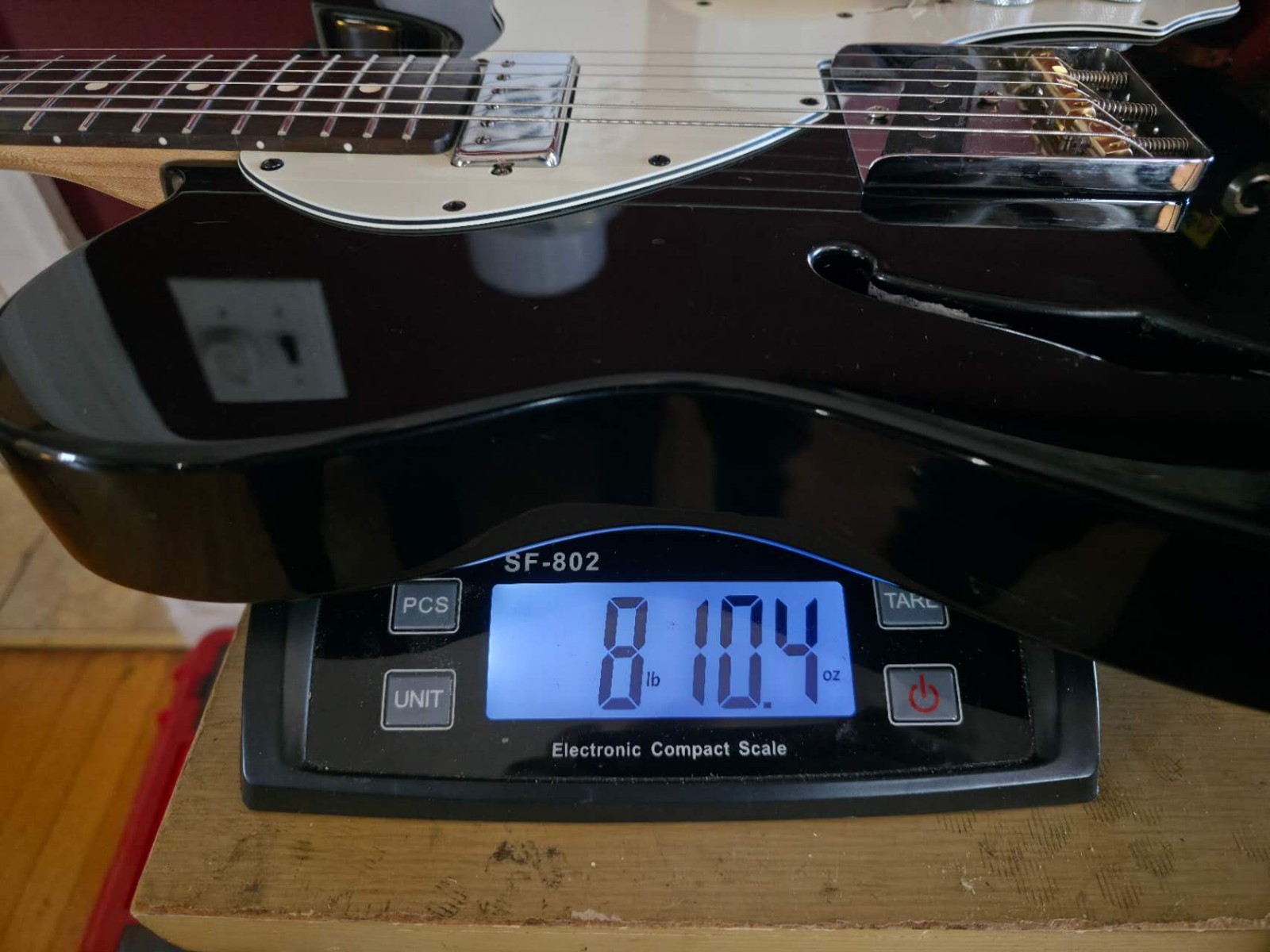 Squier by Fender Thinline Telecaster w/Hipshot and Seymour Duncan ’07 – blk