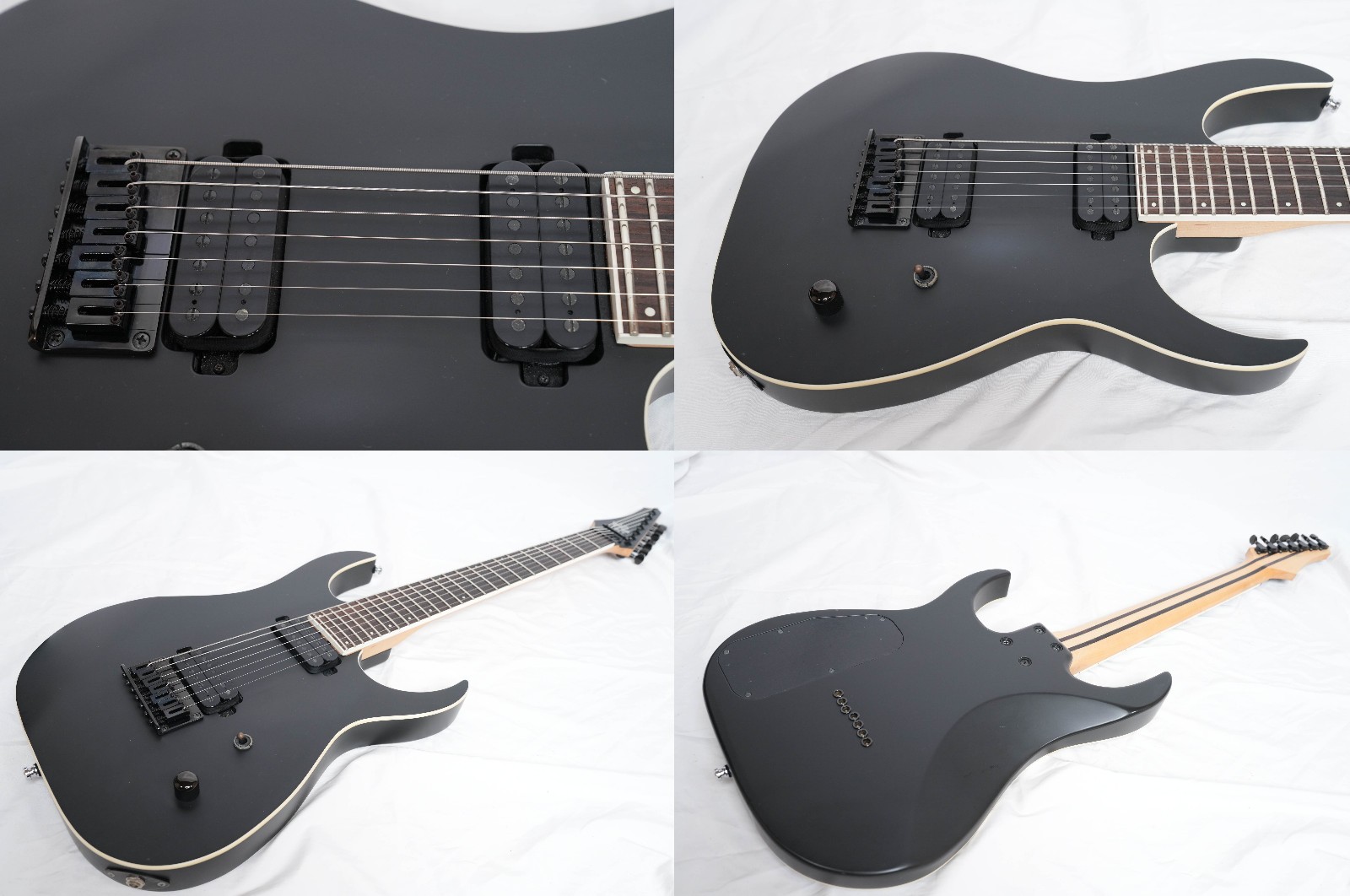 Strictly 7 Guitars Cobra JS7 (Made in Japan) Matte Black 7-String Guitar