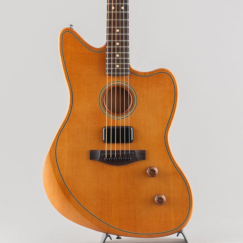 Fender Acoustasonic Standard Jazzmaster Electric Guitar Aged Natural New JC18020