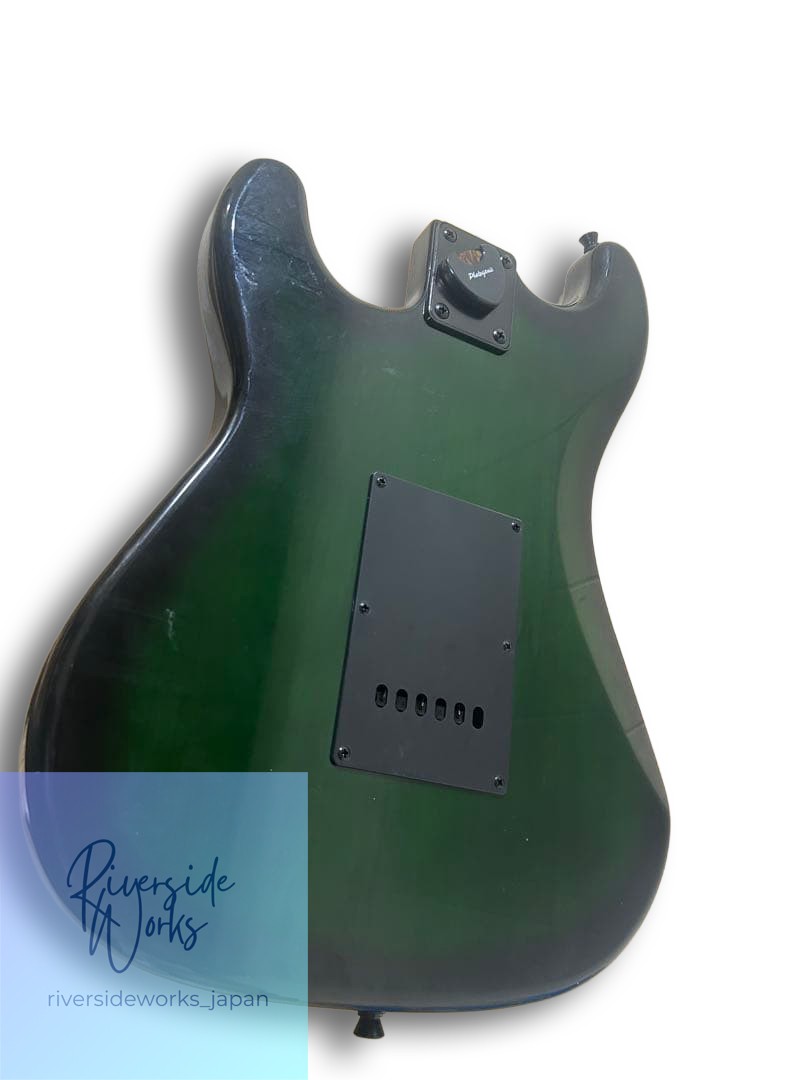 SELDER Electric Guitar Black Green