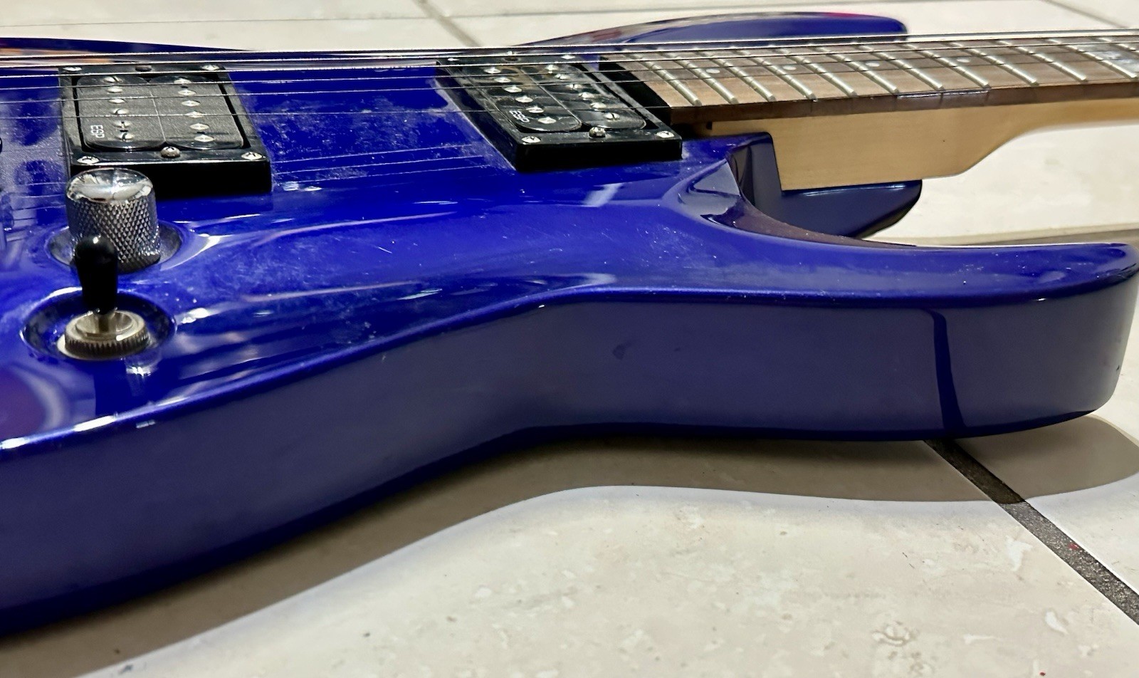 ESP LTD H-51 Electric Guitar, ESP Humbuckers, Locking Tuners, Mild Scratches