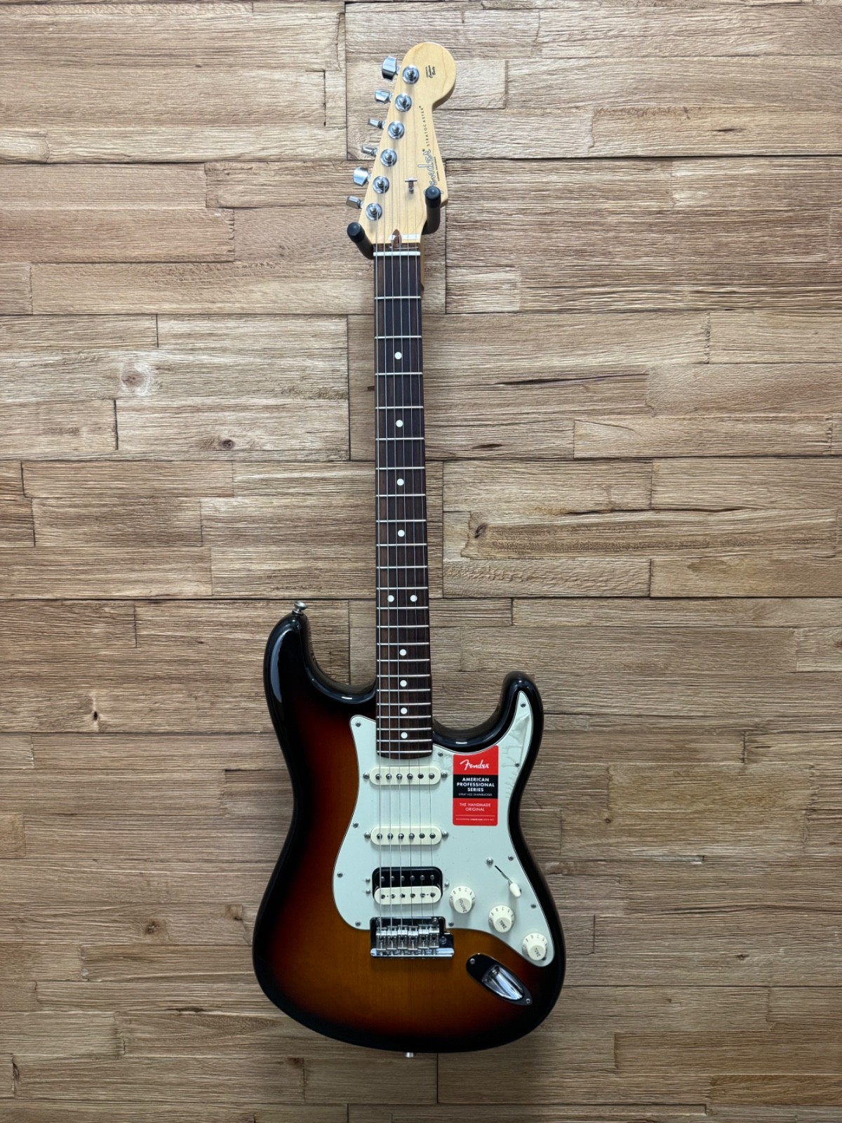 Fender American Professional HSS Stratocaster guitar-USA -2017- Sunburst w/OHSC