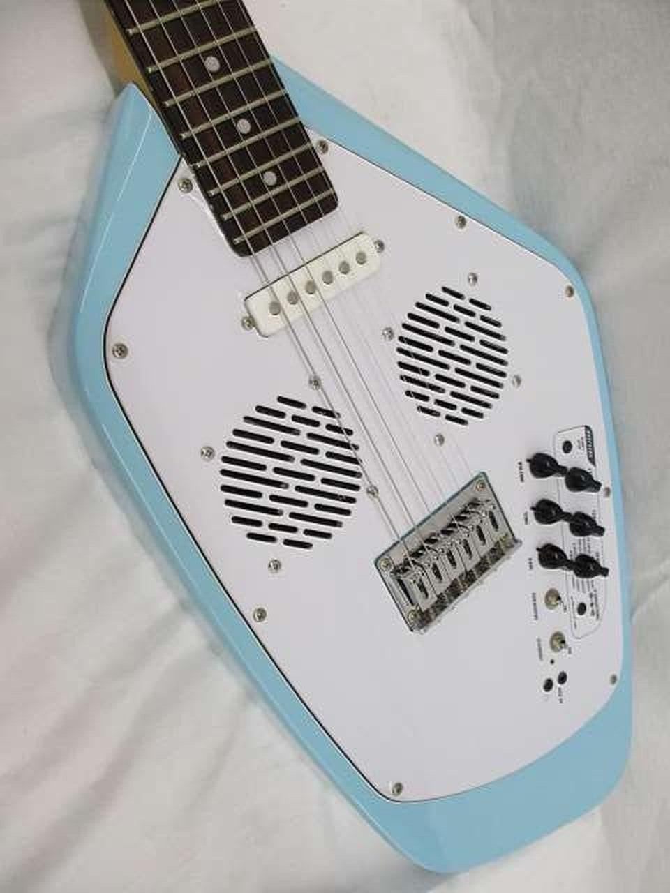 VOX APACHE-2 Phantom Guitar Sonic Blue Built-in Speaker Battery Drive