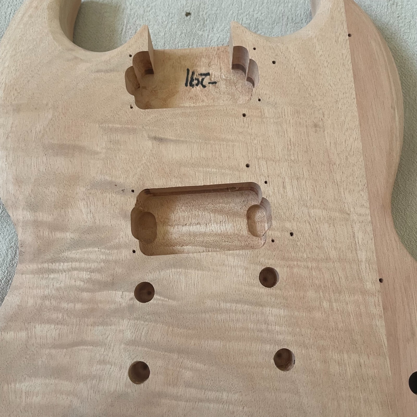 DIY Electric Guitar Kit Mahogany Body&Neck Rosewood Fingerboard