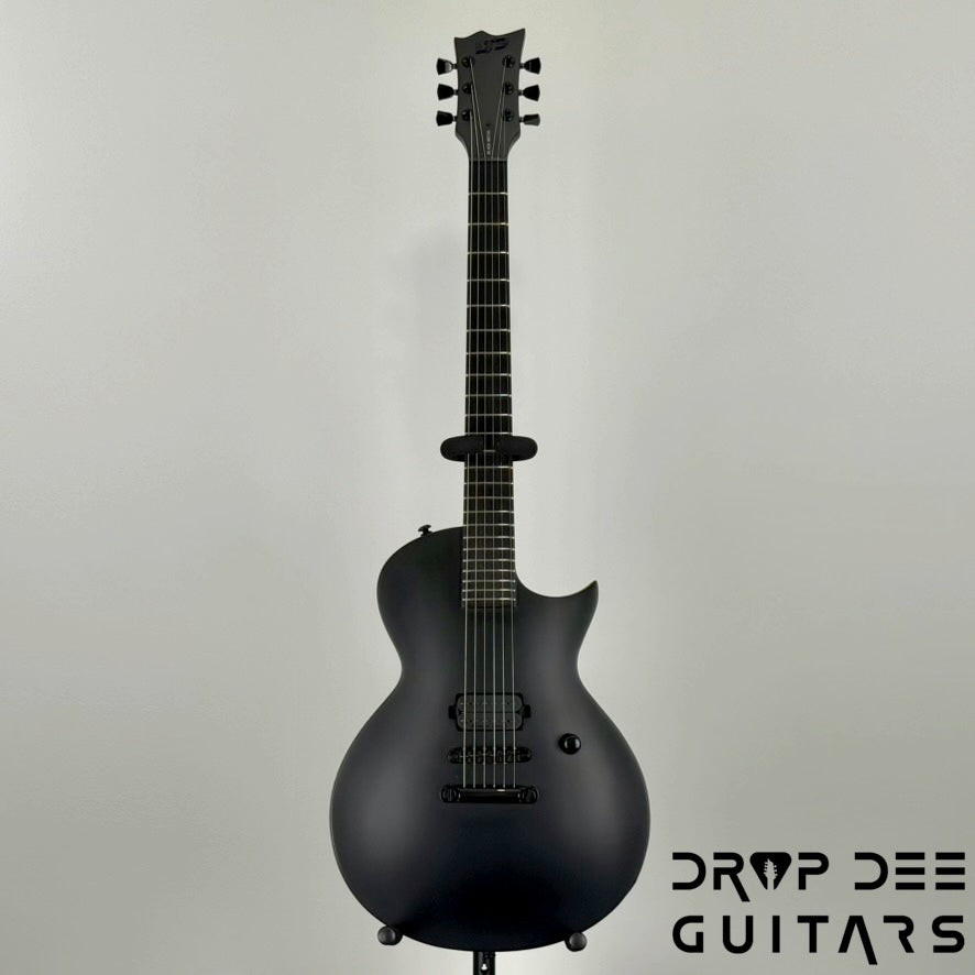 ESP LTD EC Black Metal Electric Guitar – Black Satin