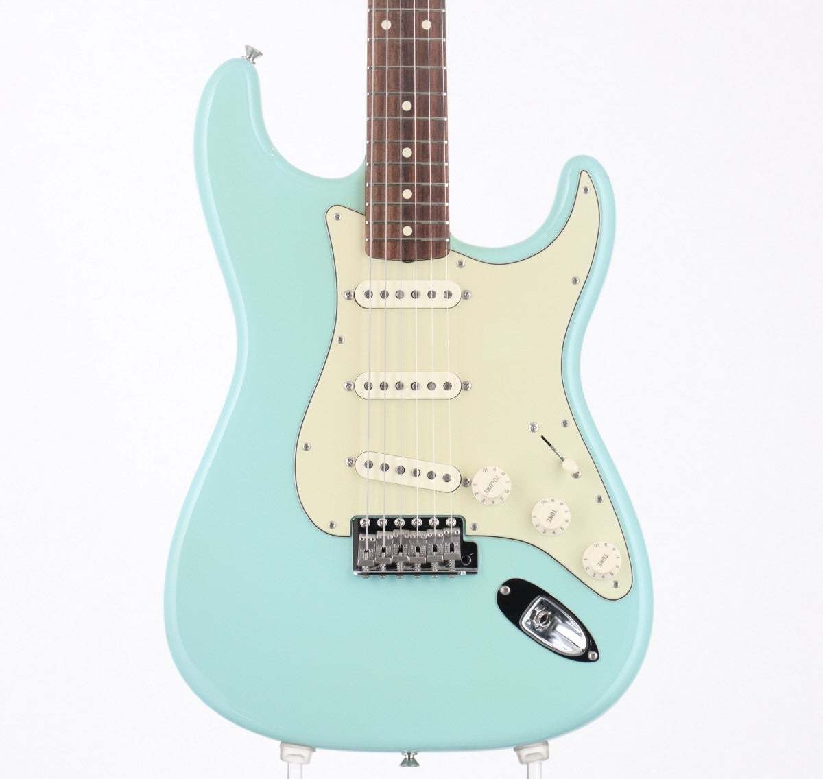 Fender American Vintage 62 Stratocaster Thin Lacquer Daphne Blue (no260805)