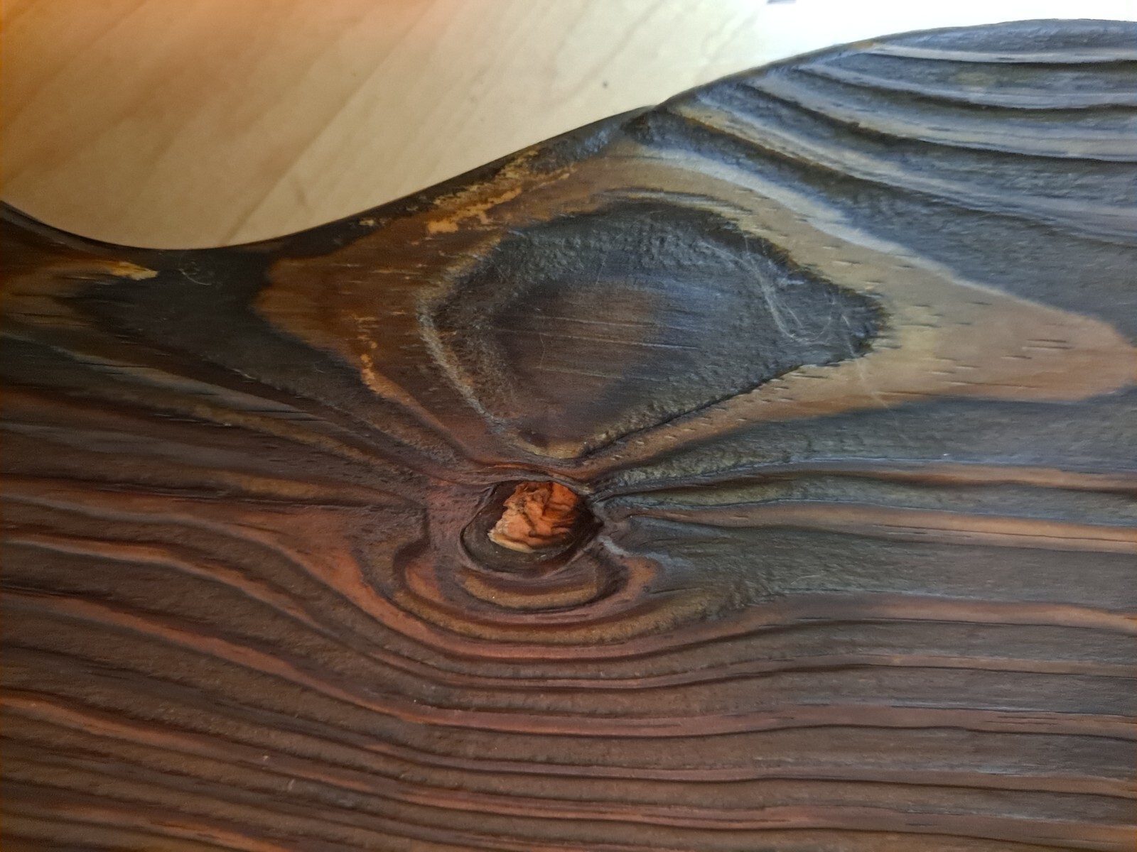 Sandblasted Stained Hand-built Esquire Electric by Mudbone Guitars