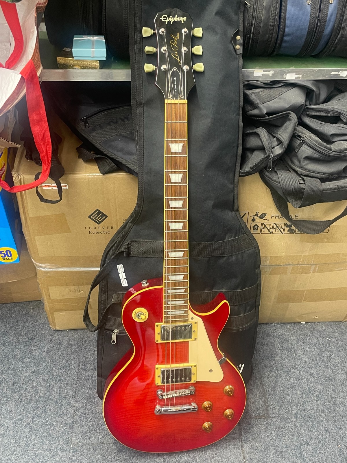 EPIPHONE 1997 REISSUE LES PAUL, CHERRY