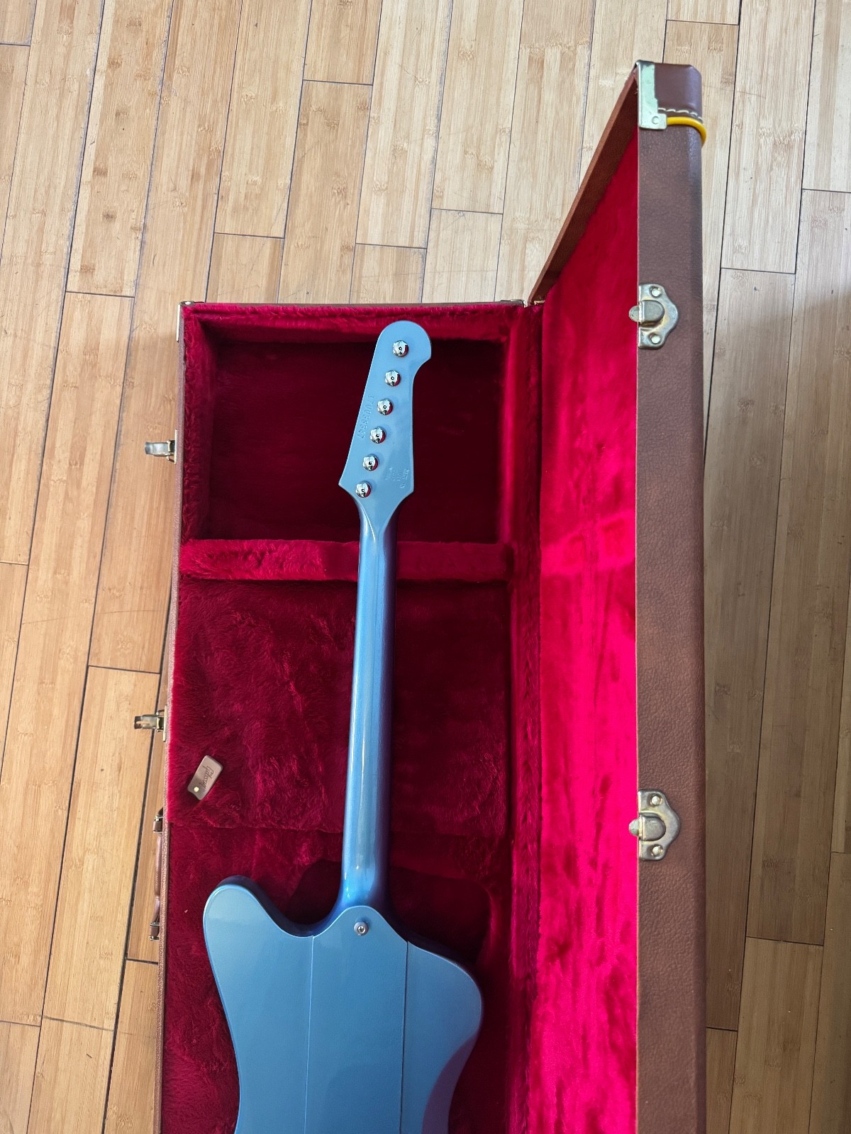 GIBSON 2017 Firebird Pelham Blue with case