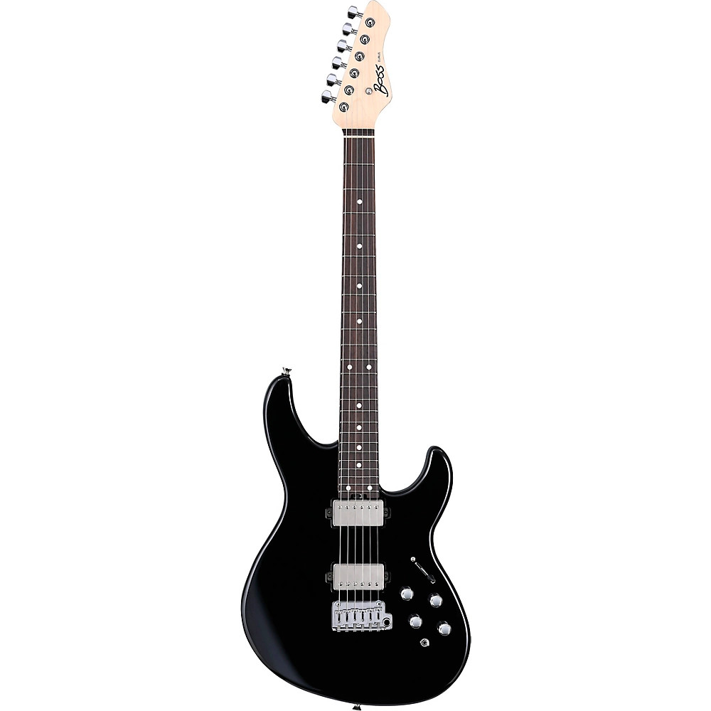 BOSS Eurus GS1 Custom Black Electronic Guitar wSY Synth Engine 197881354206 RF