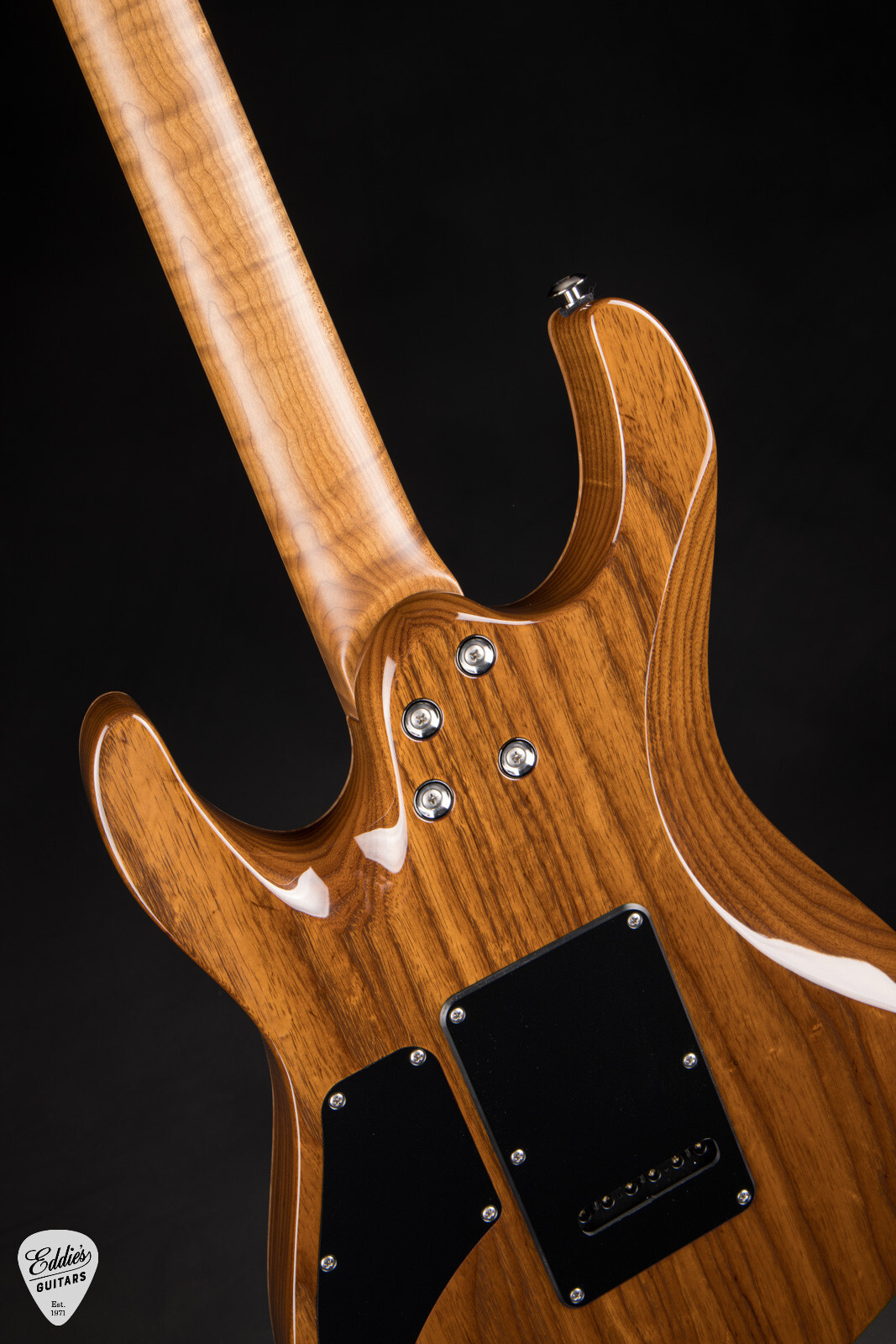 Suhr Modern Roasted Burl Maple – Trans Algae#88349