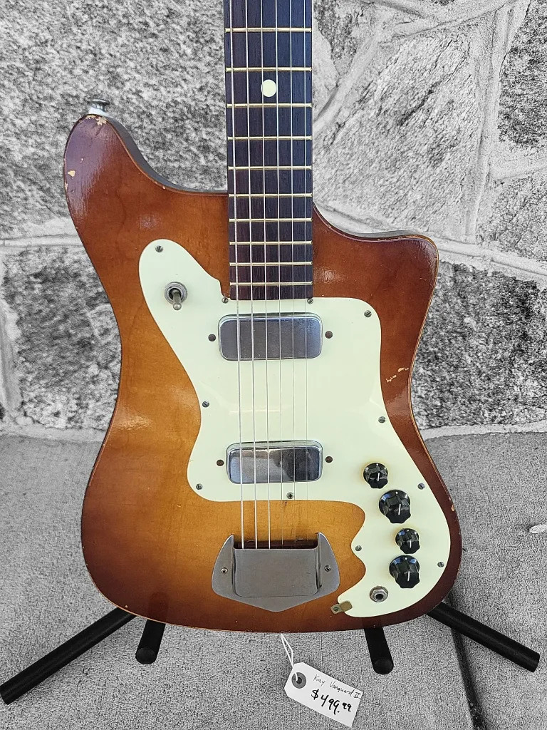 Kay K102 Vanguard II Double Pickup Electric Guitar, Early 60’s