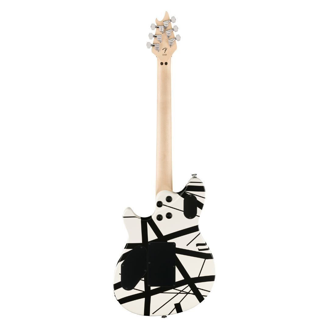EVH Wolfgang Special Striped 6-String Electric Guitar Black and White