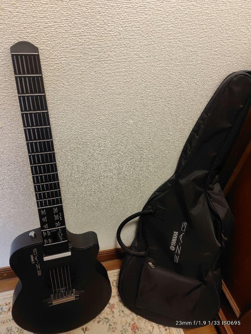 Electric Guitar Yamaha EZ AG Digital Black With a Convenient Carrying Case