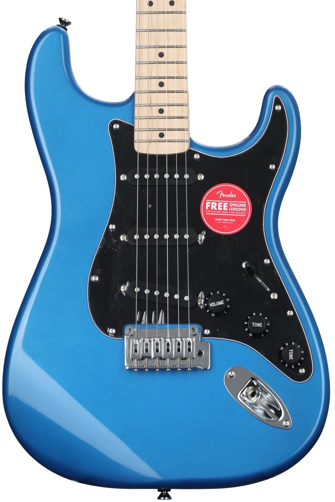 Squier Affinity Series Stratocaster Electric Guitar – Lake Placid Blue with