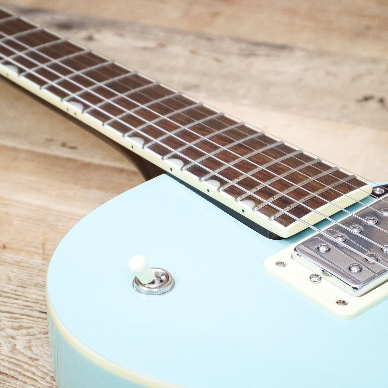 Open Box Gretsch Streamliner Jet Club Single-Cut Solid Body, Mint Metallic