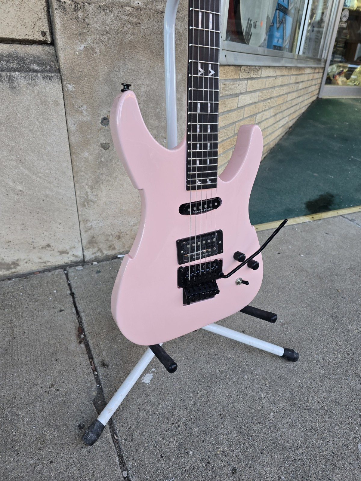 Peavey Adrian Vandenberg Signature Electric Guitar Rock-It Pink w/ OHSC
