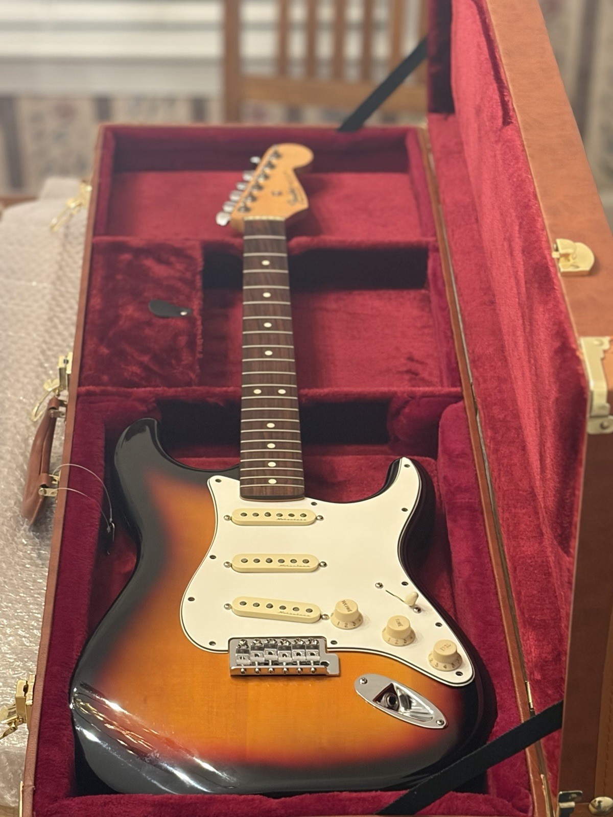 Fender Stratocaster Partscaster – Genuine Fender MIJ Body – Vintage Noiseless