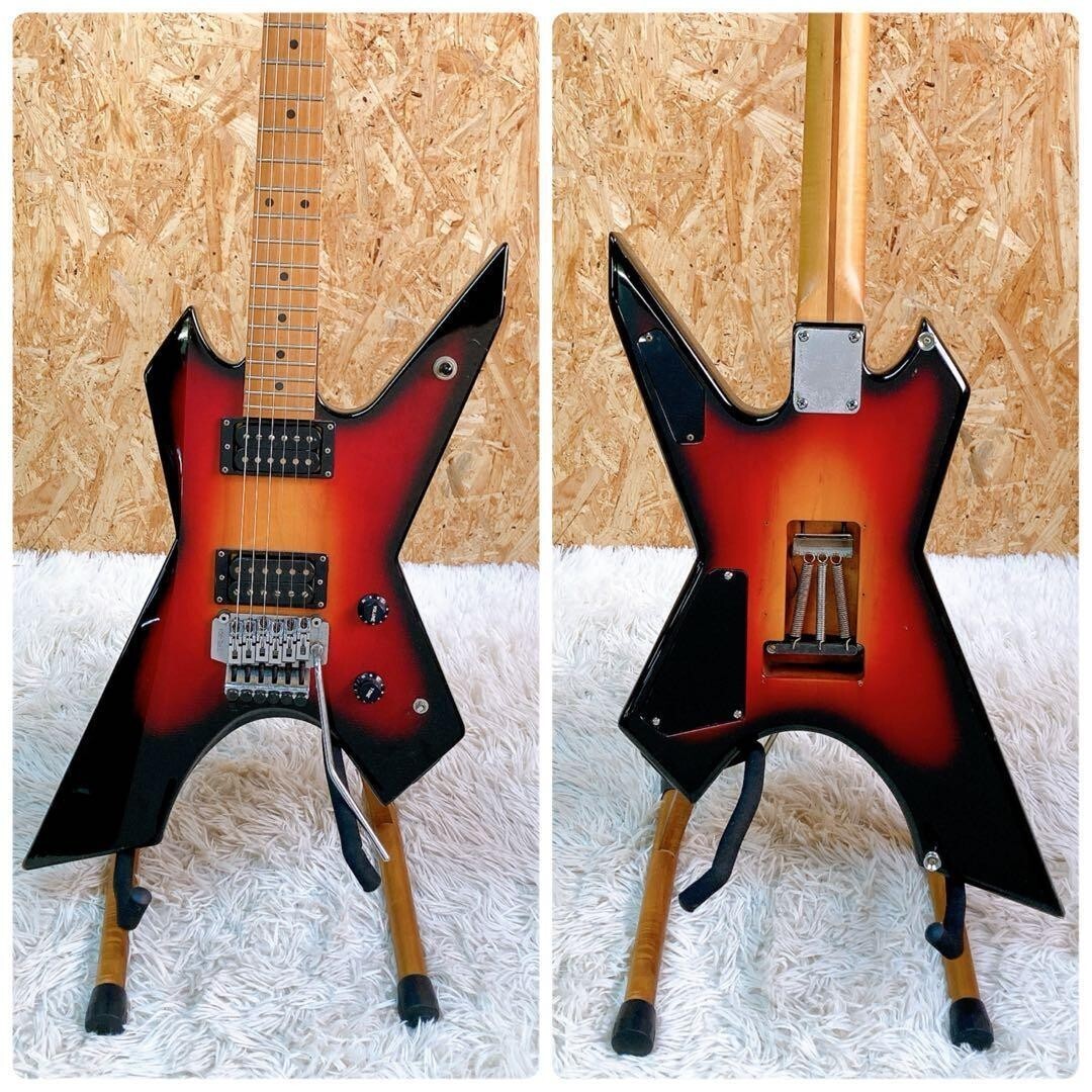 Electric Guitar Killer KG-Pirates Early Model c.1988 Rare Color Floyd Rose Japan