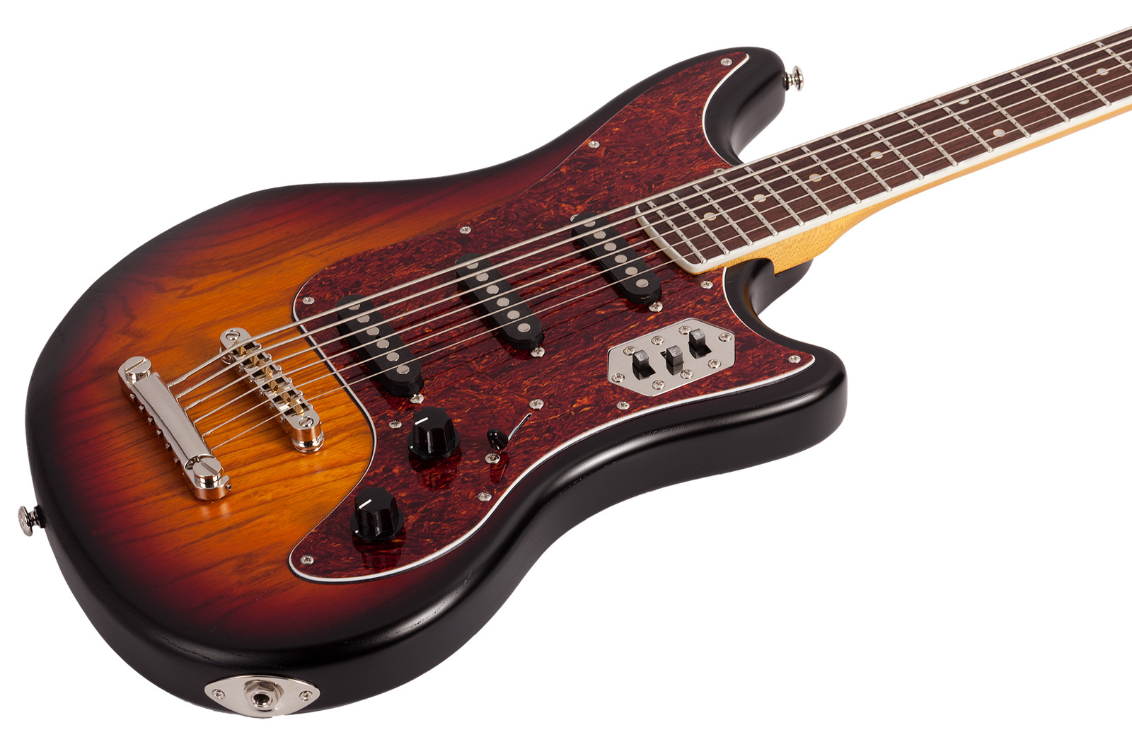 SCHECTER Hellcat VI 3-Tone Sunburst E-Guitar