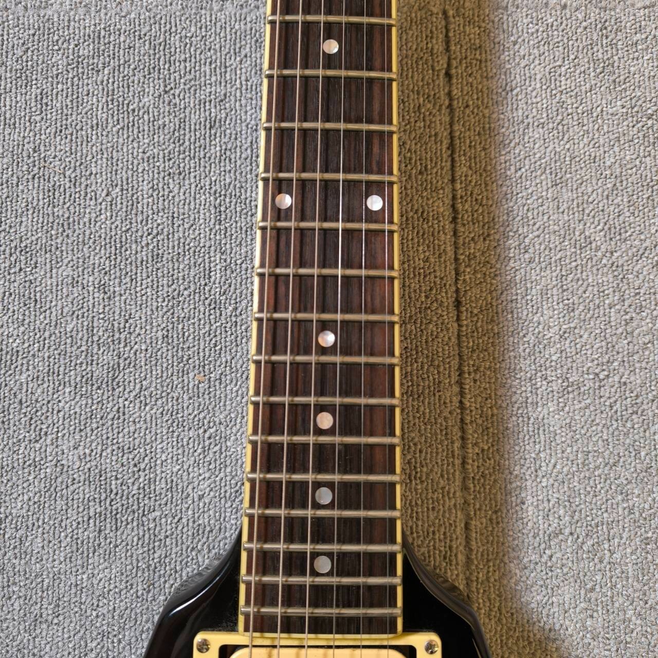DEAN V Chicago Flame Series 79V Classic Black DiMarzio PU 3.46kg GigBag From JP