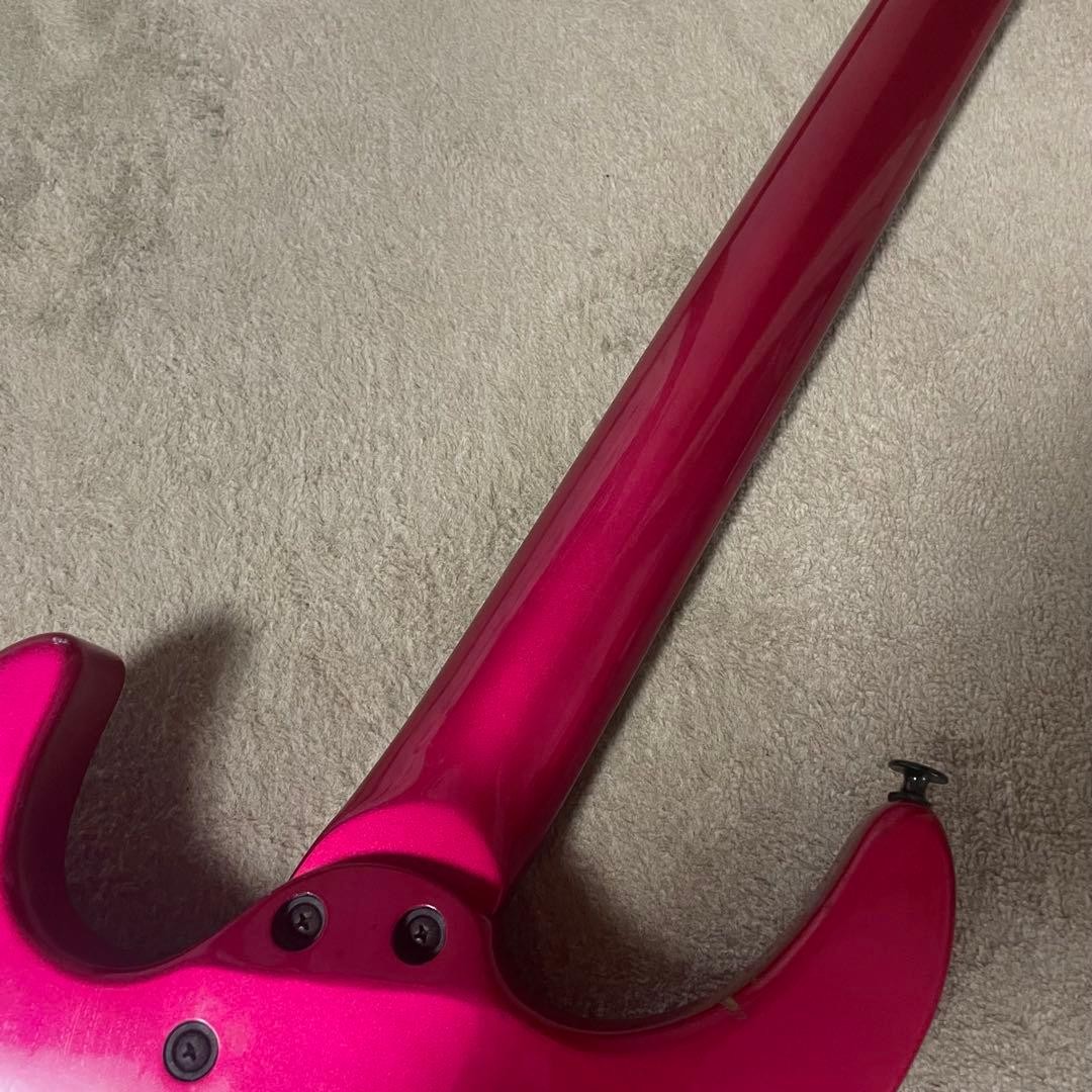 Aria Pro II MAGNA series MA-550 Pink Dinky type Electric Guitar Used From Japan