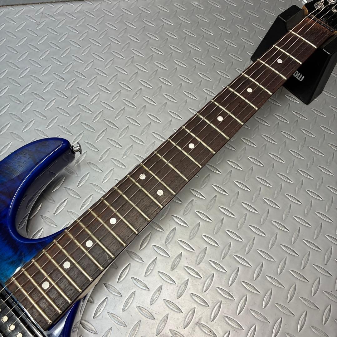 Ibanez Gio GRX70QA Quilt Maple Electric Guitar Blue