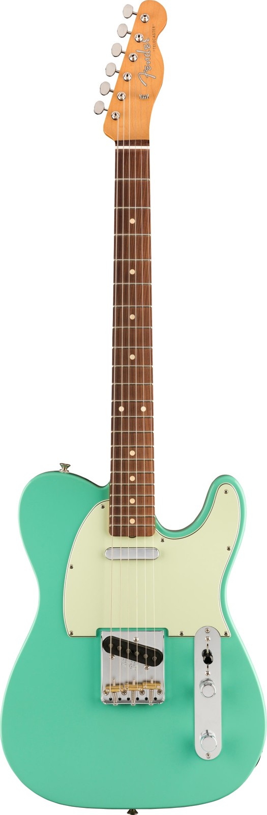 Open Box Fender Vintera ’60s Telecaster Modified E/G Pau Ferro FB, Seafoam Green