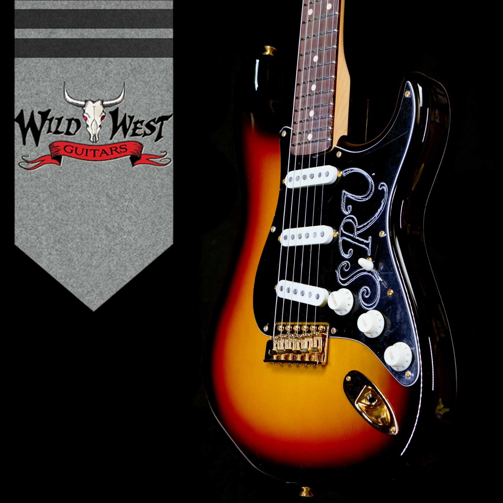 Fender Custom Shop Stevie Ray Vaughan Signature Stratocaster SRV 3 Tone Sunburst