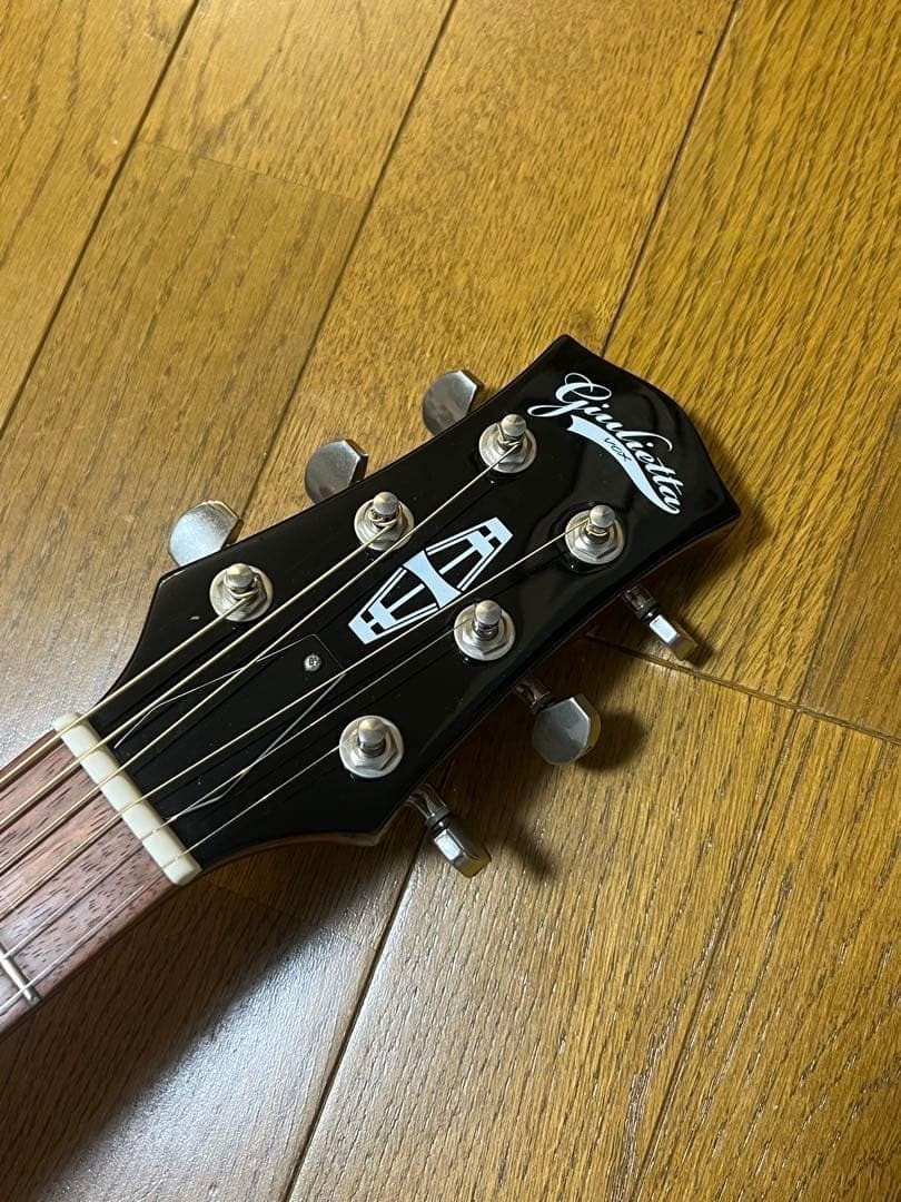 VOX Giulietta VGA-3PS Natural Archtop Acoustic-Electric Guitar with GigｰBag