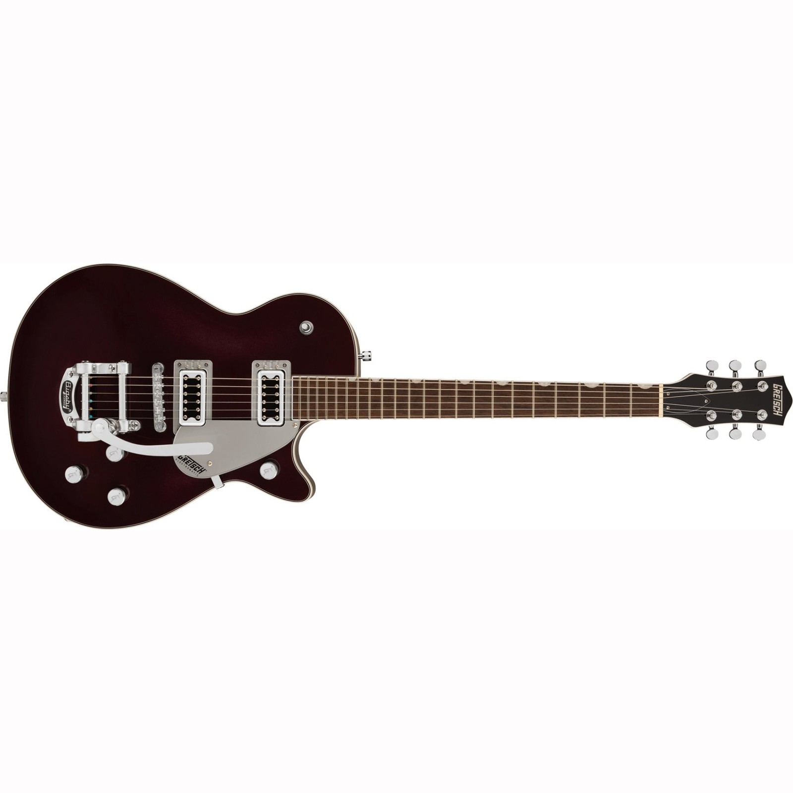 Gretsch G5230T Electromatic Jet FT Singlecut Bigsby Guitar, Dark Cherry Metallic